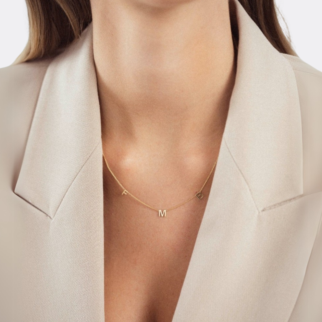 Colar Personalizado com Iniciais