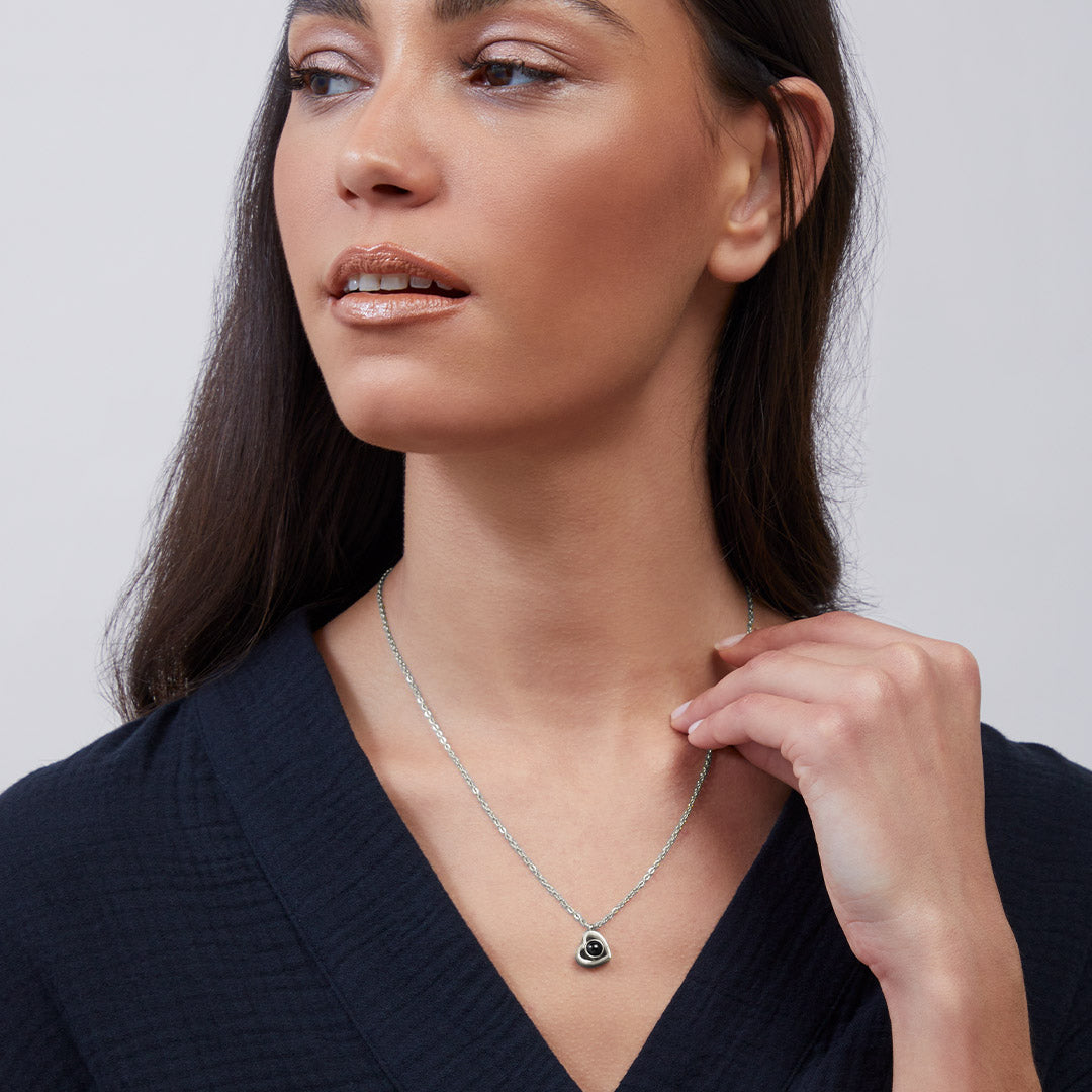 Colar Coração com Foto Personalizada